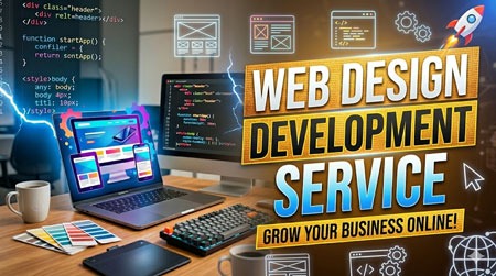 Web design & development service in Dhaka